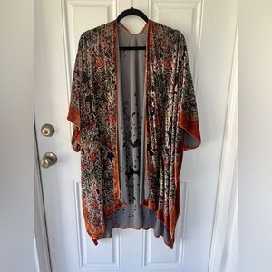 Lovestitch Velvet Burnout Kimono